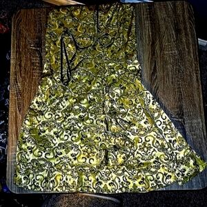 Lovu.dear Green Long Skirt